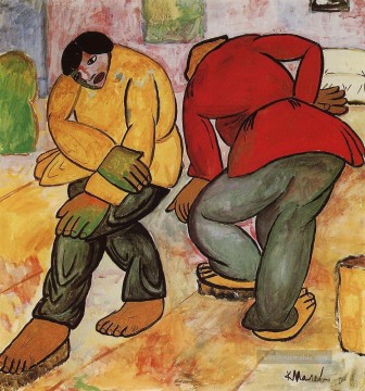 Kazimir Malevich Werke - Bodenbelässer 1912 Kazimir Malevich